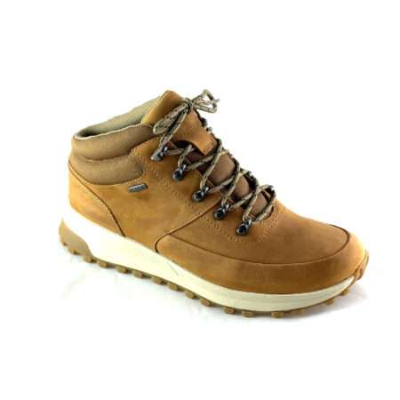 Schnürstiefelette aus Fettleder, Goretex, hellbraun, Clarks