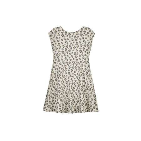 Sommerkleid mit Leodruck, creme, braun, schwarz, Mayoral