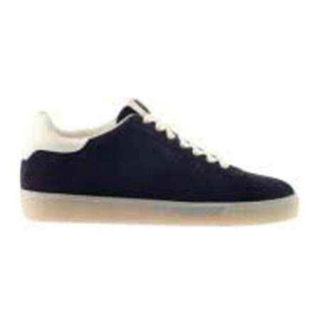 Sneaker von Högl,  loses Fußbett, Nubukleder, Retrostyle, blau- weiß, Högl