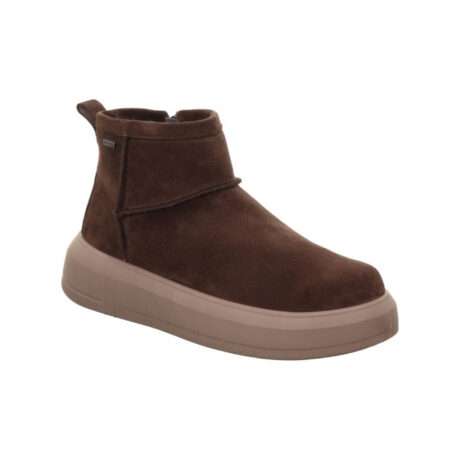 Boots mit Reißverschluss, derbe Sohle, Goretex, Warmfutter, Glattleder, schwarz, Legero